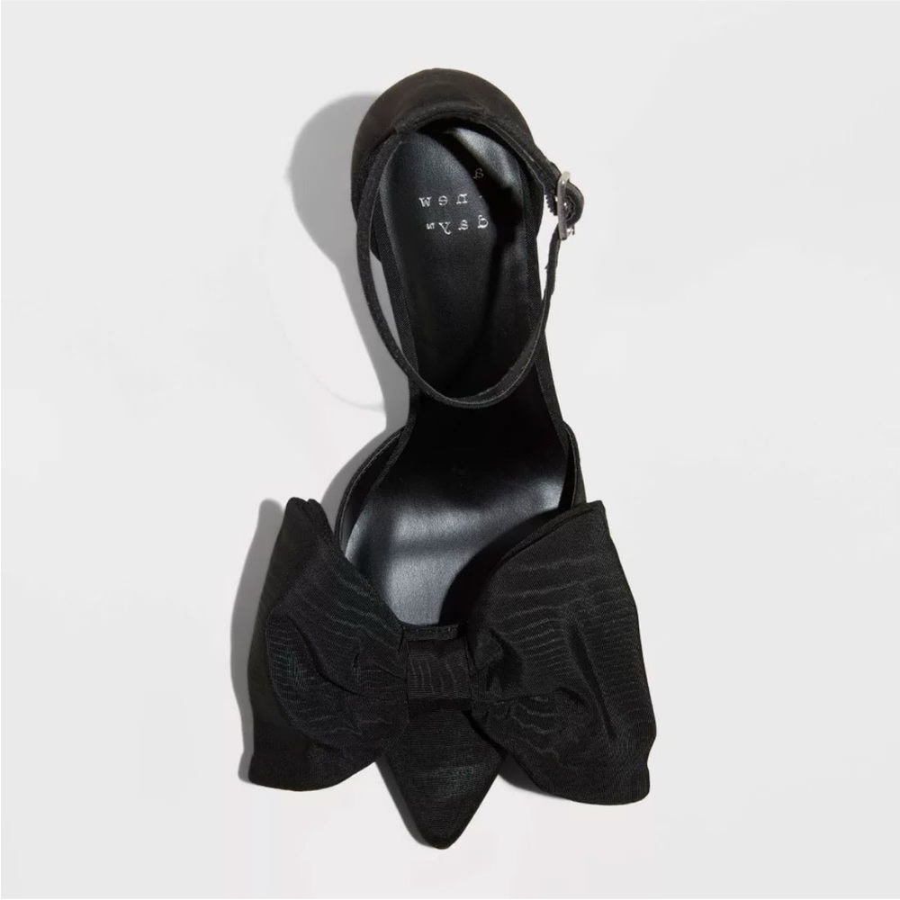 Grace Bow Heels with Memory Foam Insole - Picture 5 of 6